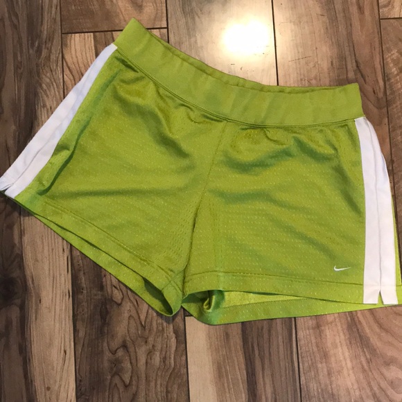 Nike Pants - Nike Neon Green Mesh Shorts